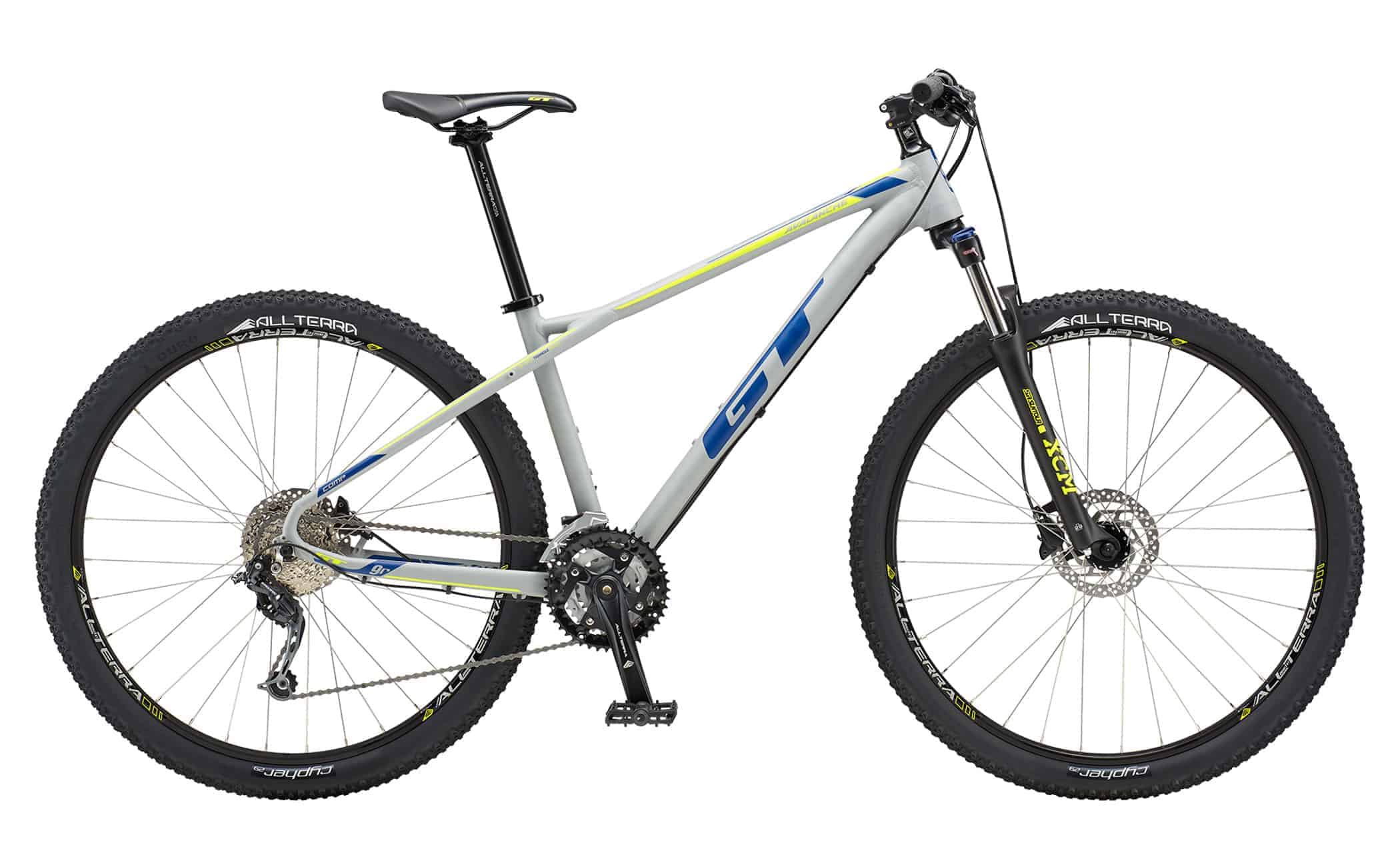 Bicicleta MTB GT Avalanche Comp 2019 cinza/azul Indy Bike